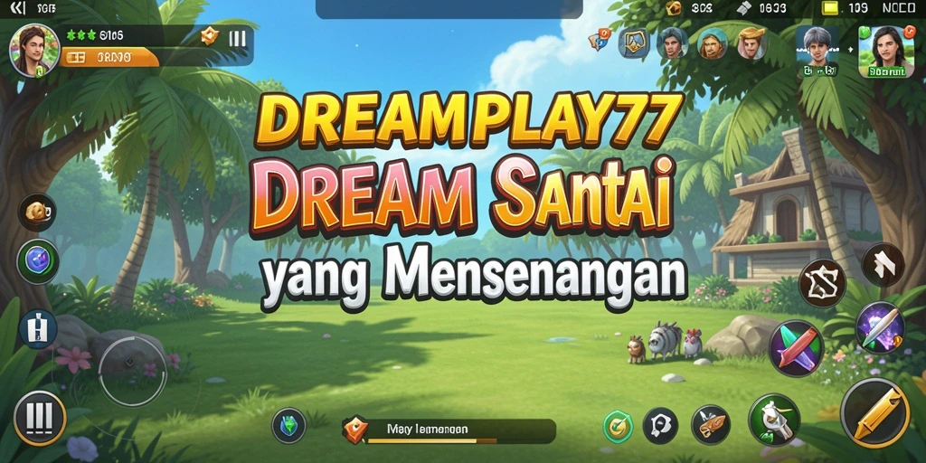 Screenshot dari gameplay DREAMPLAY77 yang seru dan menarik.