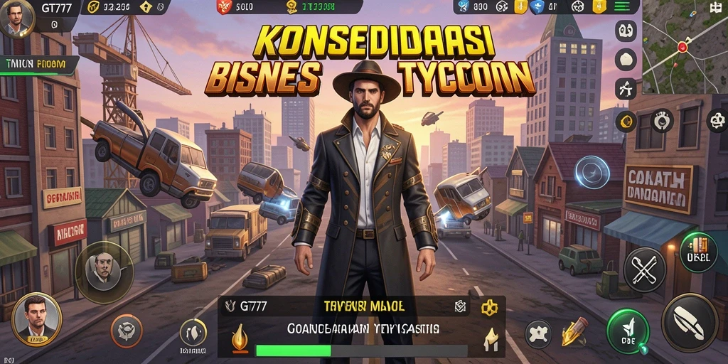 Tampilan gameplay GT777 yang menawan dan penuh strategi Tycoon.
