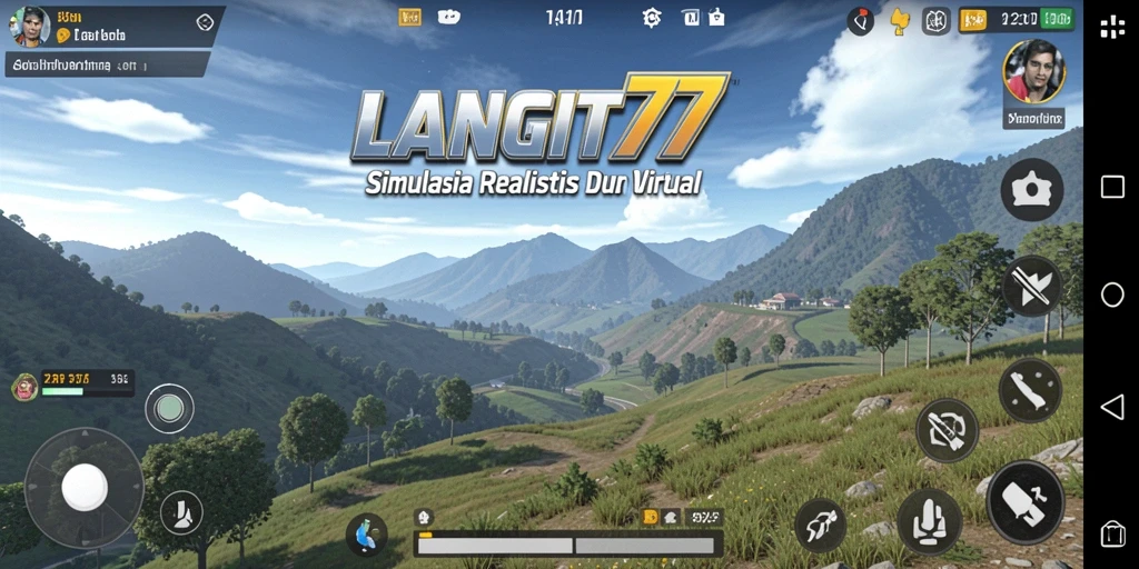 Tampilan gameplay LANGIT77 dengan interaksi mendalam dan grafis yang memukau.