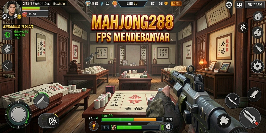 Tampilan gameplay intens dan action-packed di MAHJONG288.