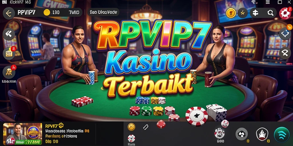 Screenshot RPVIP7 menampilkan gameplay menarik dari permainan Kasino yang seru.