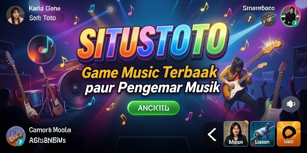 Tampilan gameplay menampilkan interaksi pemain dengan musik yang menarik.